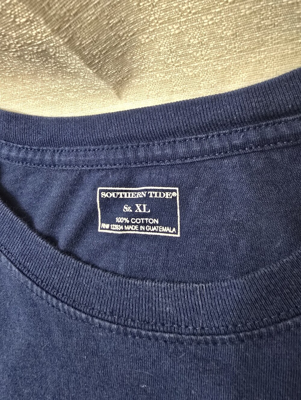 Southern Tide Toast the Coast Men's Long Sleeve Shirt XL 100% Cotton - Picture 3 of 5